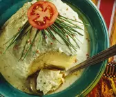 Fladenkuchen mit Joghurt