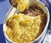 Hackfleischauflauf mit Kartoffelhaube