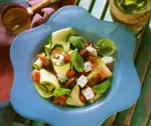 Mediterraner Zucchinisalat