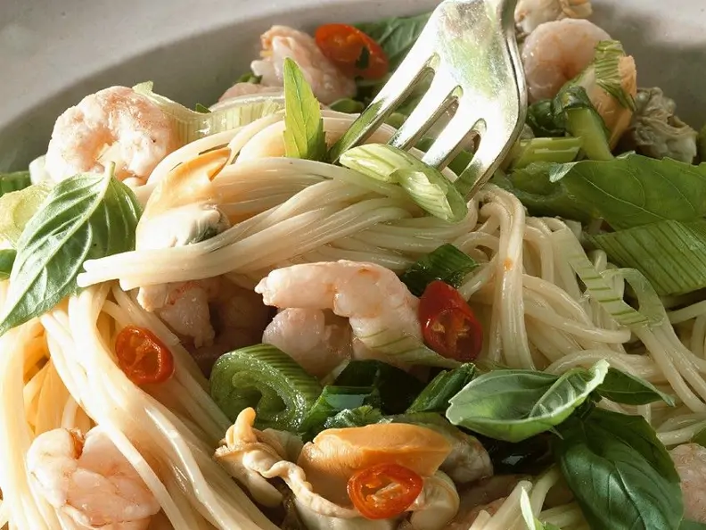 Meeresfrüchte-Pasta
