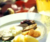 Suppenfleisch mit Gemüse