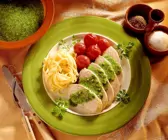 Putenbraten mit Pesto