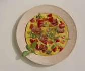 Paprika-Wurst-Omelett