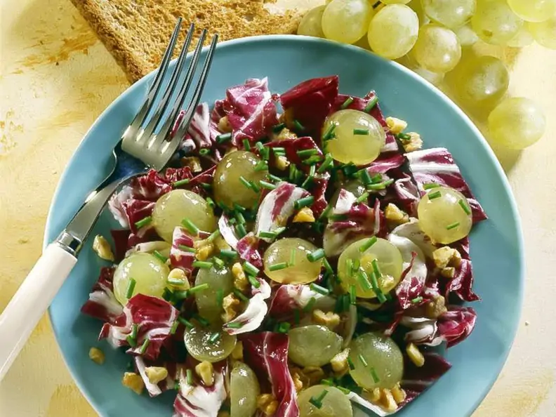 Radicchio-Traubensalat