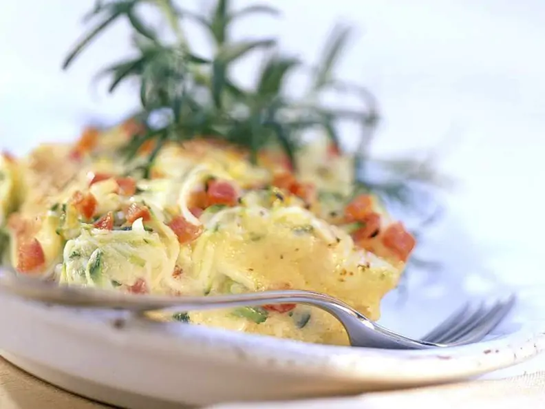 Polenta-Gemüsegratin