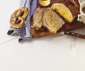 Kalbsbrust mit Semmelfüllung