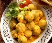 Gemüselößchen in Tomatensauce