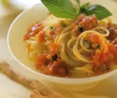 Spaghetti mit Gemüsesauce