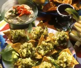Kartoffel-Olivensalat mit Tacos