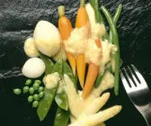 Buntes Gemüse mit Buttersauce