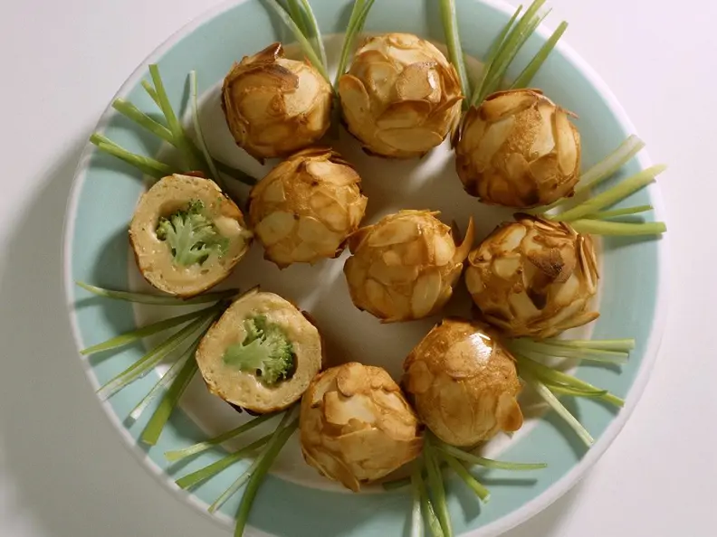 Kartoffel-Brokkoliklößchen