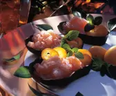 Orangen-Granita