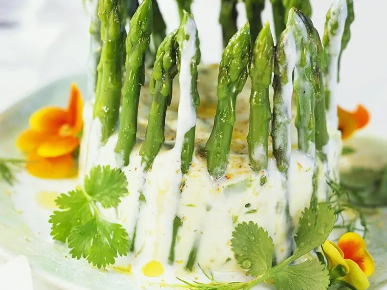 Spargel-Cremeterrine
