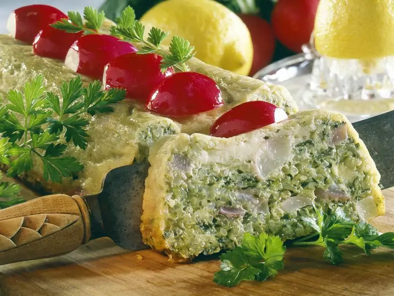 Quinoa-Quarkauflauf