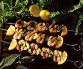 Aal-Zucchinispieße vom Grill