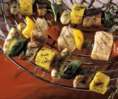 Gemischte Grillspieße