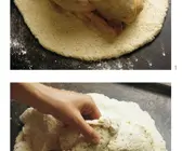 Poularde im Salzteig