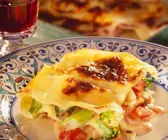 Brokkoli-Tomaten-Lasagne