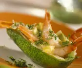 Avocado-Garnelensalat