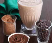 Vanille-Shake mit Kakaobutter