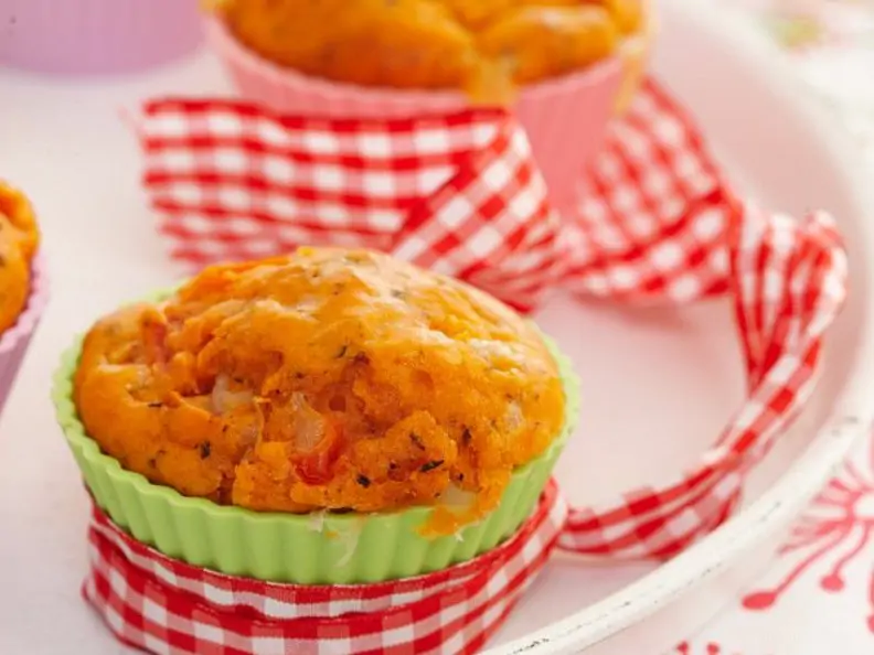 Paprika-Ricotta-Muffin