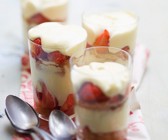 Erdbeer-Tiramisu mit Butterkeksen
