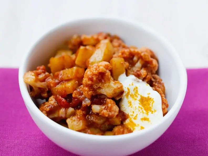 Blumenkohl-Kartoffel-Curry