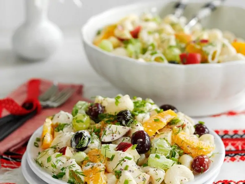 Sommerlicher Nudelsalat