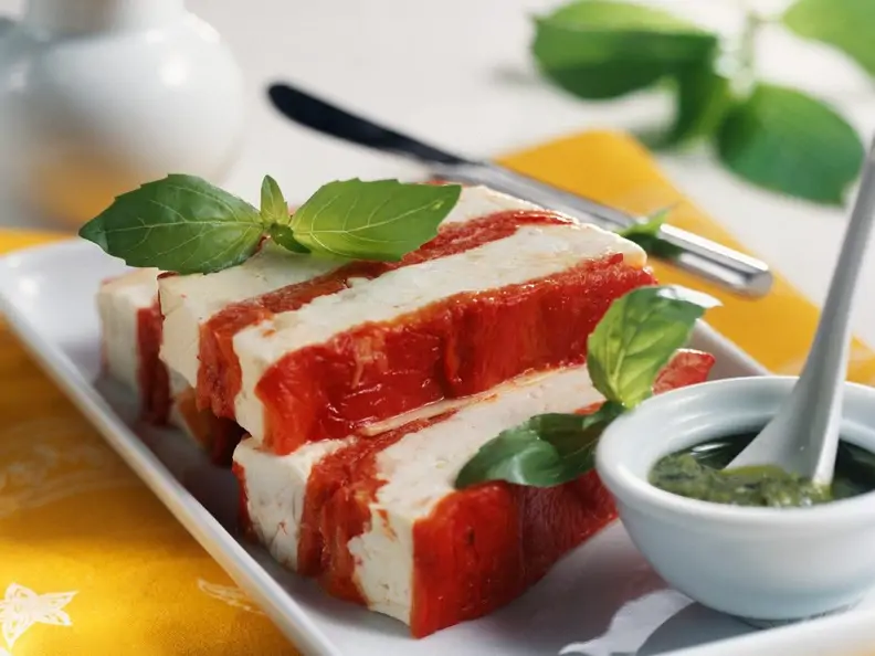 Terrine mit Feta und Mascarpone