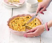 Rhabarberkuchen mit Streusel