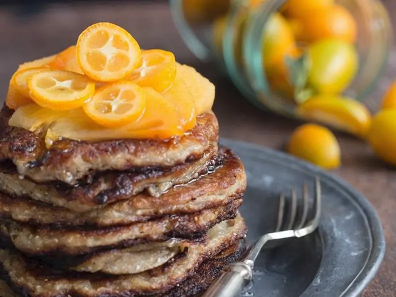 Pancakes mit Chia-Samen