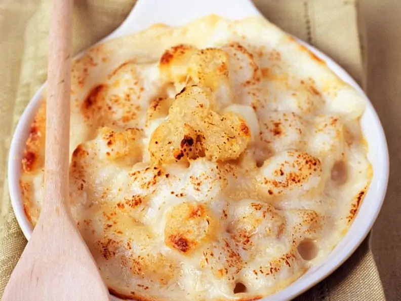 Gemüsegratin mit Kohlrabi und Topinambur