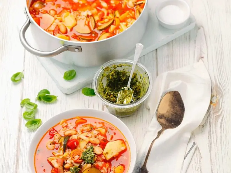 Minestrone mit Pistou
