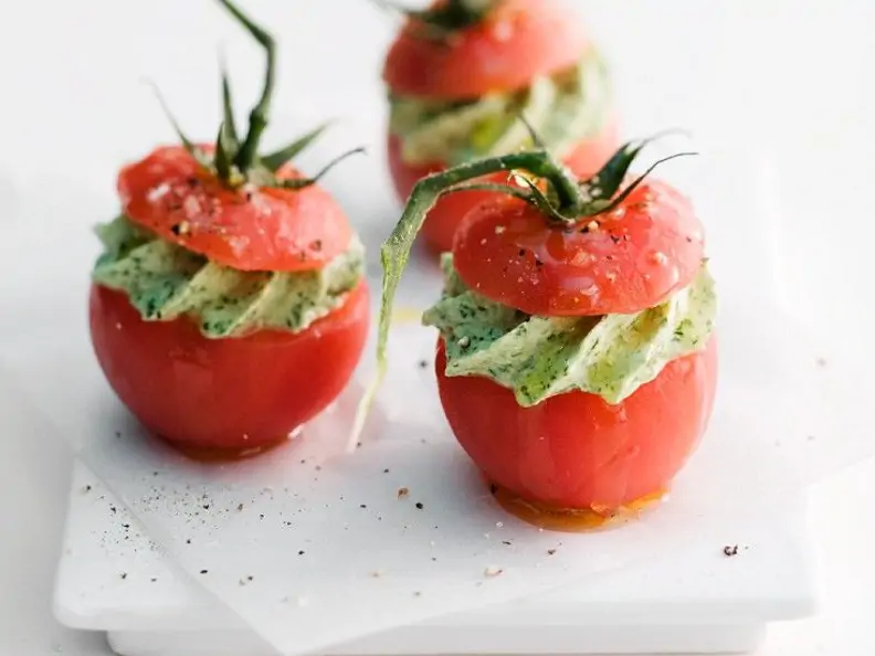 Gefüllte Cocktailtomaten