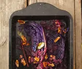 Nuss-Blaukraut aus dem Ofen