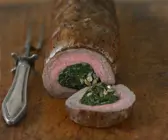 Rinderfilet mit Spinatfüllung