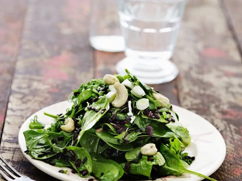 Spinat-Reissalat
