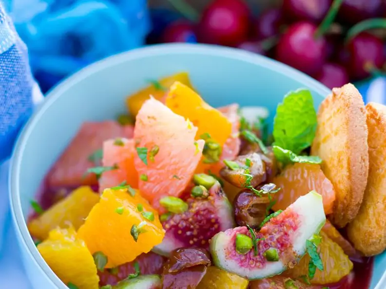 Spätsommerlicher Fruchtsalat
