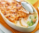 Hähnchen-Möhren-Gratin
