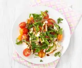 Mozzarellasalat mit Melone