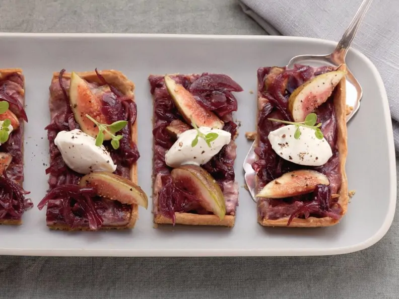 Feigen-Zwiebel-Tarte