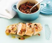 Hähnchenbrust mit Tomaten-Chorizogemüse