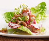 Krabben-Radieschen-Salat