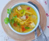 Curry-Gemüsesuppe