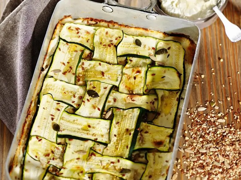 Ricotta-Zucchini-Auflauf