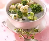 Blumenkohl-Brokkoli-Suppe