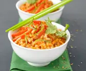 Risotto mit rotem Curry
