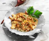 Putengeschnetzeltes mit Pfifferlingen