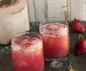 Erdbeer-Kokos-Shake
