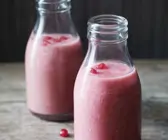 Rosa Frucht-Smoothie